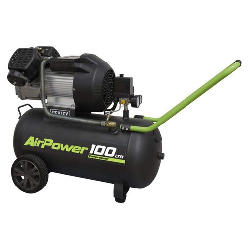Air compressor 100l twin - air, v-twin