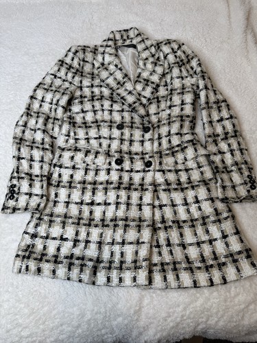 Zara beige grey fleck tweed - beige,
