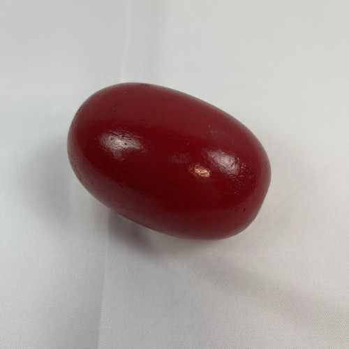 Vintage red wooden darning - vintage,