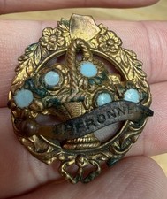 Antique Sweetheart Brooch WW1