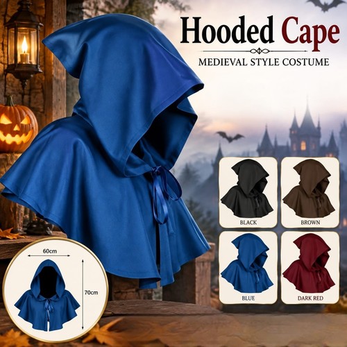 Medieval hooded cape - medieval,