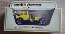 Vintage Matchbox Models of Yesteryear Y-7 1912 Rolls Royce - 1/48 Scale - Boxed