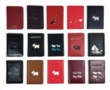 Radley Leather Passport Holder Wallet New