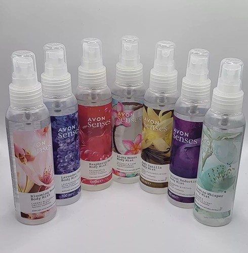 Avon senses body mist - 3x,