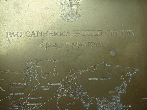 Canberra world cruise 1994 - cruise,