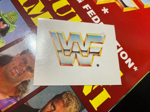 Wwf wwe merlin stickers - wwf,