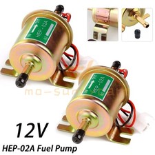 2Pcs 12V Electric Fuel Pump