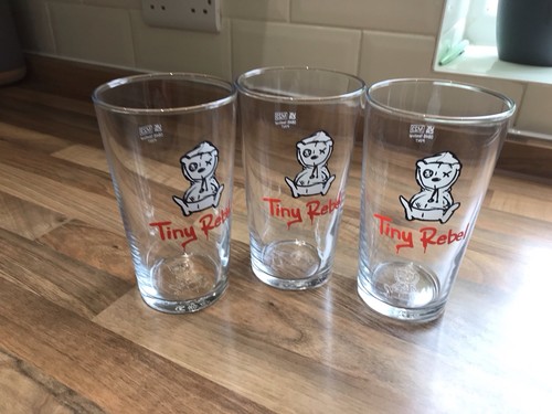 Tiny rebel m23 pint glasses - rebel,