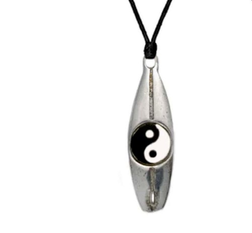 Yingyang surf board pewter - surf,