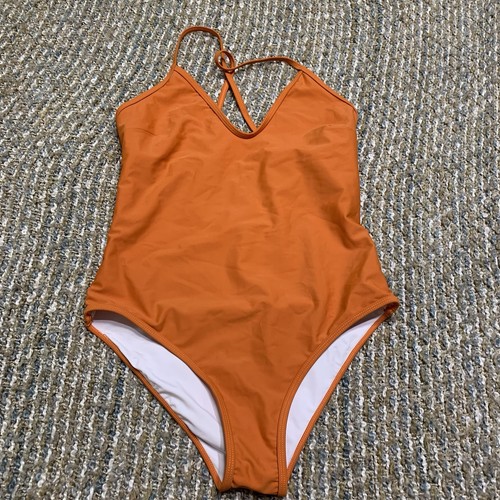 Neon orange backless - , lace-up