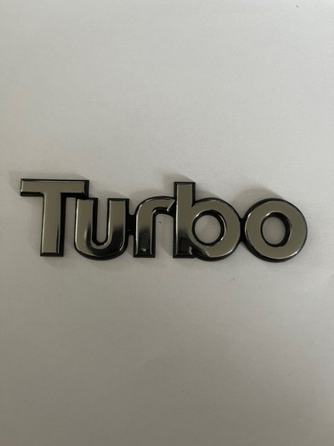 New turbo chrome black badge - turbo,