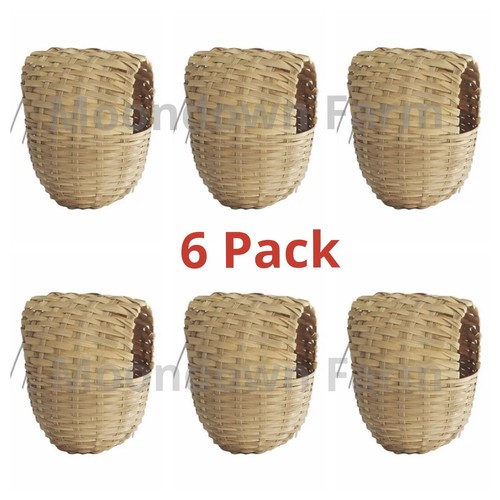 Finch wicker nesting box - nesting,