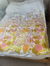 Mid Century 1960's 1970's Slumberdown Cotton Duvet Cover In Vgc
