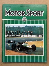 Motor Sport Magazine - August 1967 - Honda S800, Volvo 144, BMW 1600, British GP