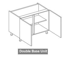 Slab Woodgrain Doors Complete Kitchen Units Cabinets Textured Trade Hinges