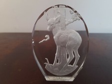 Vintage Clear Crystal Glass