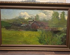 Antique oil painting