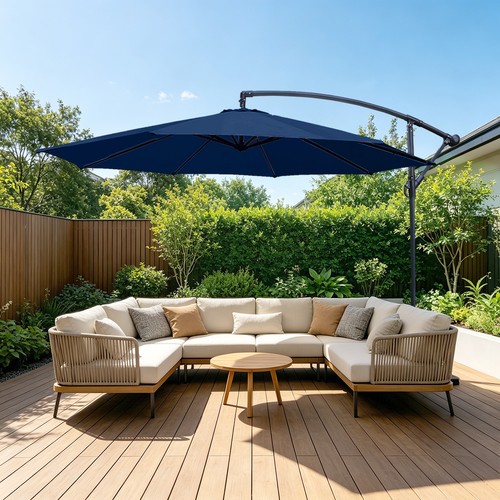 Banana parasol cantilever - 3m,