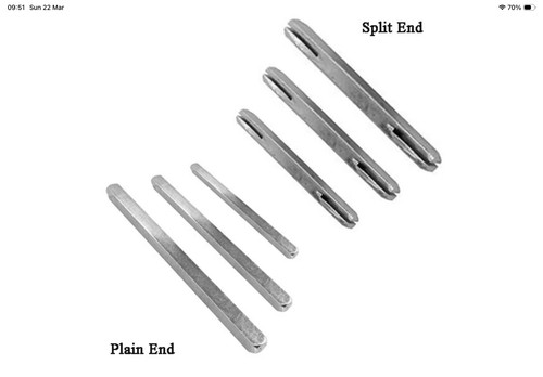 Spindle bar split - spindle,