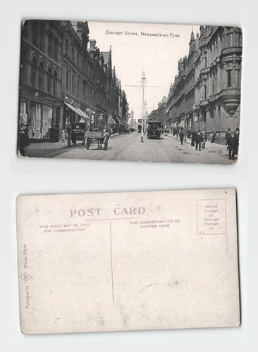 Postcard grainger street - postcard,