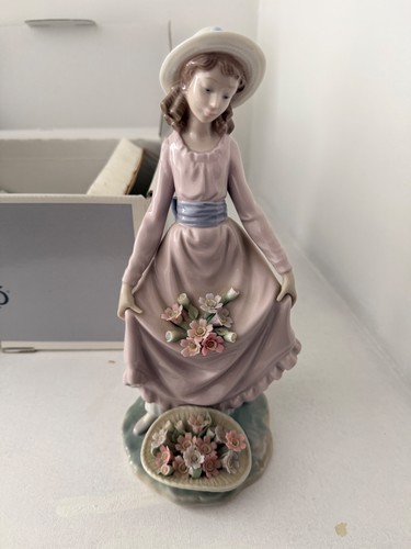 Lladro flowers the basket - lladro, in