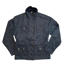 Eirinn Country Wear Blue Grey Wax Cotton Womens Jacket Size 16 Great Outdoors