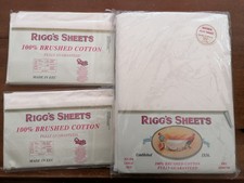 New 5-piece Doublebed Cotton Sheets and Pillowcases