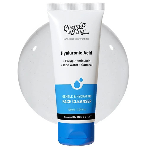 Face cleanser hyaluronic - face, acid