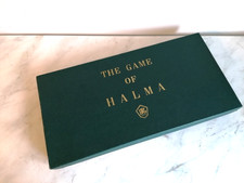 Vintage Halma Board Game
