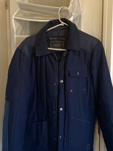 Zara mens puffer jacket - puffer, xl