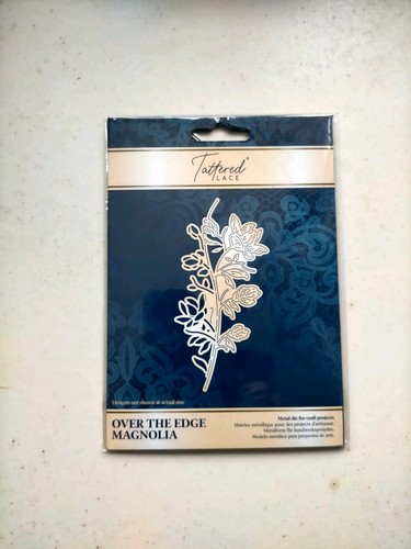 Tattered lace over the edge - tattered,