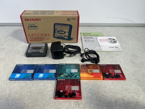 Sharp mt290h minidisc - sharp, mdlp