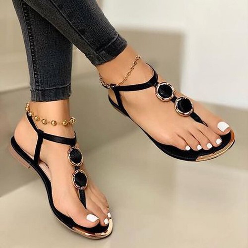 Ladies flip flops flat - flip, sandals