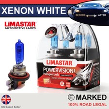 VW Transporter T5 Xenon White H15 Halogen DRL Light Headlight Bulbs 6000k (PAIR)