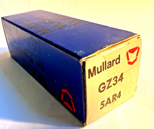 Gz34 5ar4 mullard - 5ar4, tube