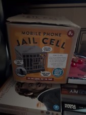 Mobile Phone Prison Jail Cell Lockable Safe Cage For Dinner Time Restaurant