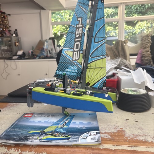 Lego technic catamaran - lego,