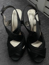 Black Open Sandal