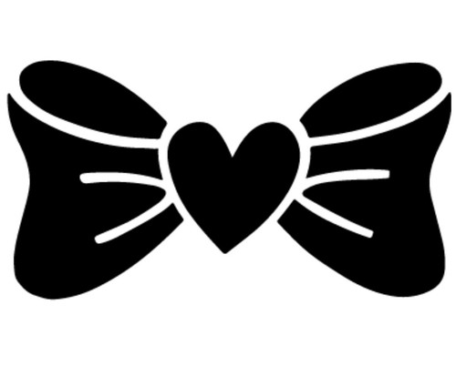 Bow vinyl decal sticker - vinyl,