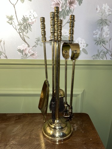 Lovely brass fireside - lovely,
