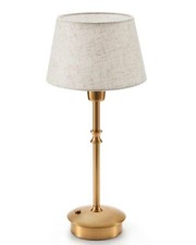 EGOBASIC Cordless Table Lamp Rechargeable, Small Portable Battery Operated Lamp 