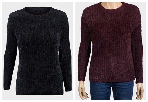 Ladies black burgundy soft - black,