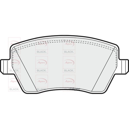 Brake pads set for nissan - pads,