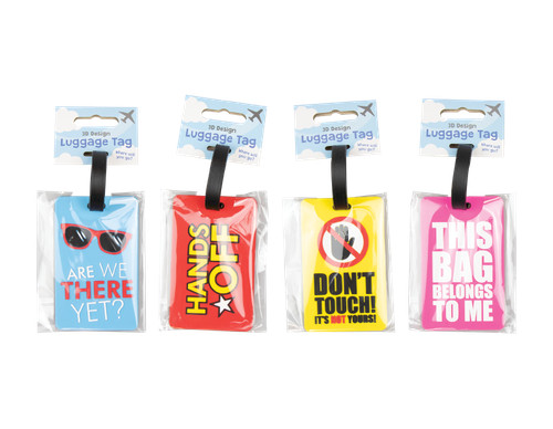 Fashion slogan luggage tags - fashion,