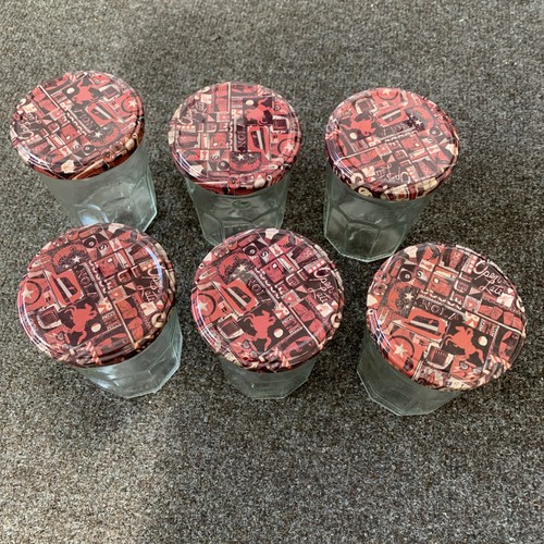 Southern comfort glass - southern, jars