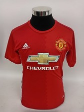 Manchester United Adidas Home Shirt Youth Size D Newton Heath possibly Small