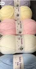 5 x 100g Baby Wool, Soft DK