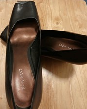 Nine West Women Black Wedge