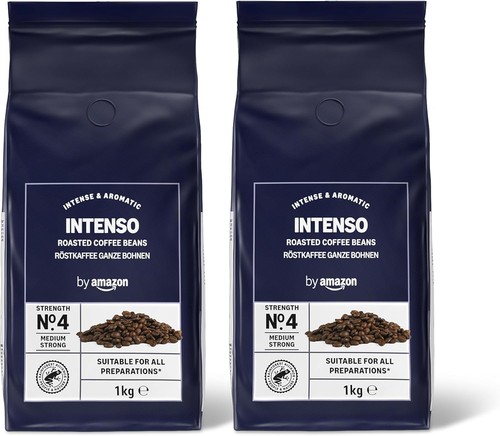 Intenso coffee beans dark - coffee,