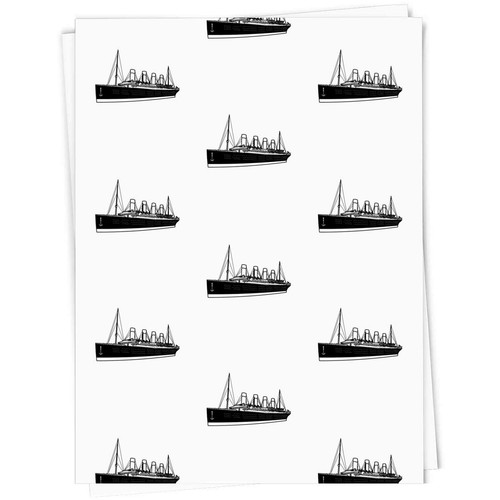 Titanic gift wrap - 'titanic', /